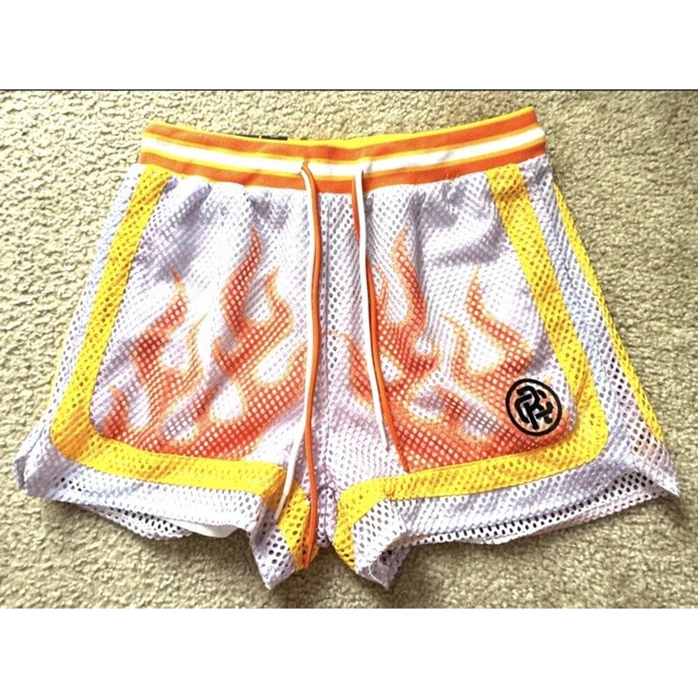 Smoke Rise Women's Flame Mesh Shorts - Medium Curvy Fit NWTs NEW - Picture 2 of 11